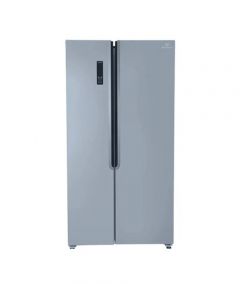 Dawlance Side-By-Side Inverter Refrigerator 18 Cu Ft - Silver (DSS-9055-INV-Inox) On Installments - NomanTra ( 3 Months 0% Percent Profit Product Available On 48 Months Installment )